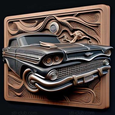 3D мадэль Ford Galaxie (STL)